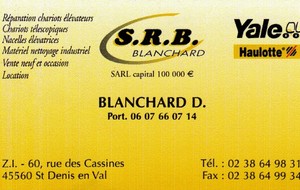 S.R.B. BLANCHARD ST DENIS EN VAL